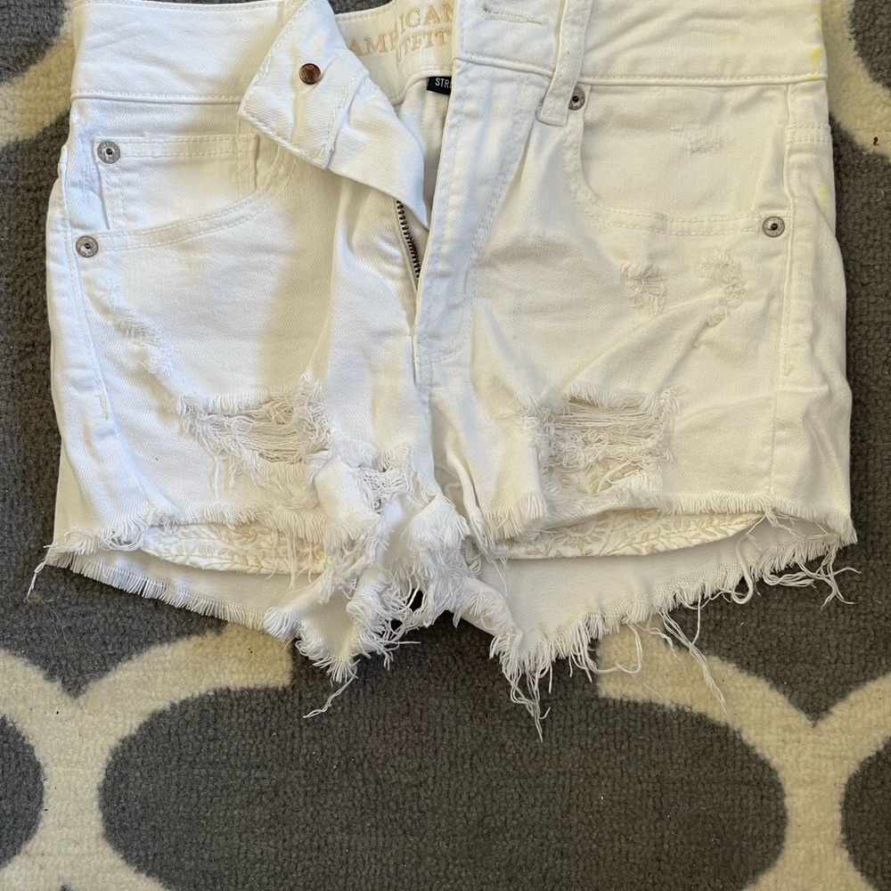 White shorts